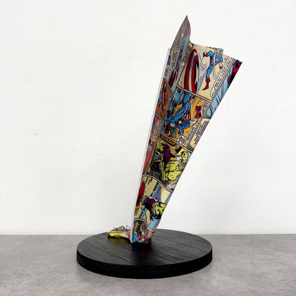 Sculpture Déco Avion Culture Pop – Sculpture moderne AVA