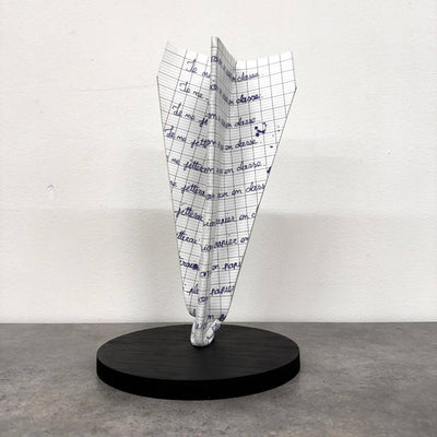 Scultura Déco Aereo Manuscrit Scolaire – Scultura moderna AVA