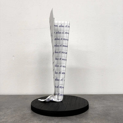 Scultura Déco Aereo Manuscrit Scolaire – Scultura moderna AVA