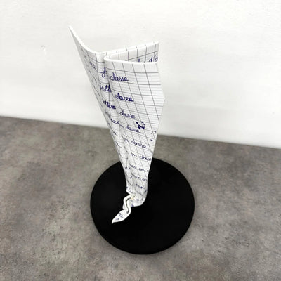 Scultura Déco Aereo Manuscrit Scolaire – Scultura moderna AVA