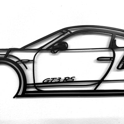 Sculpture Murale en Acier - Supercar RS