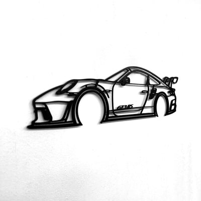 Sculpture Murale en Acier - Supercar RS