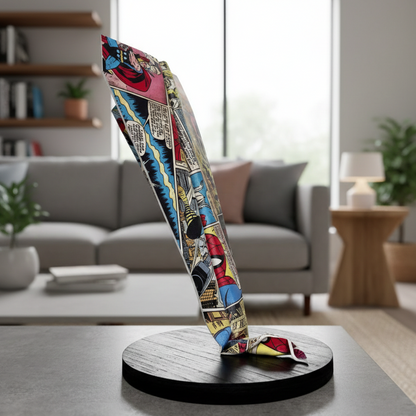 Sculpture Déco Avion Culture Pop – Sculpture moderne AVA