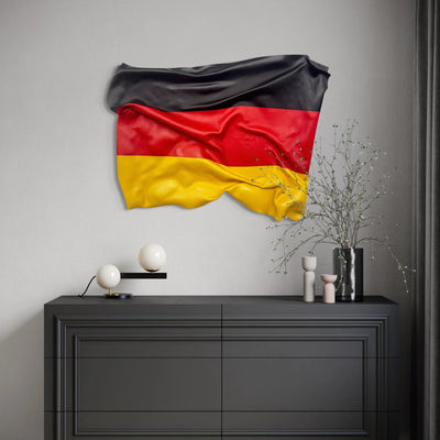 Crumpled Art – Flag of Germany