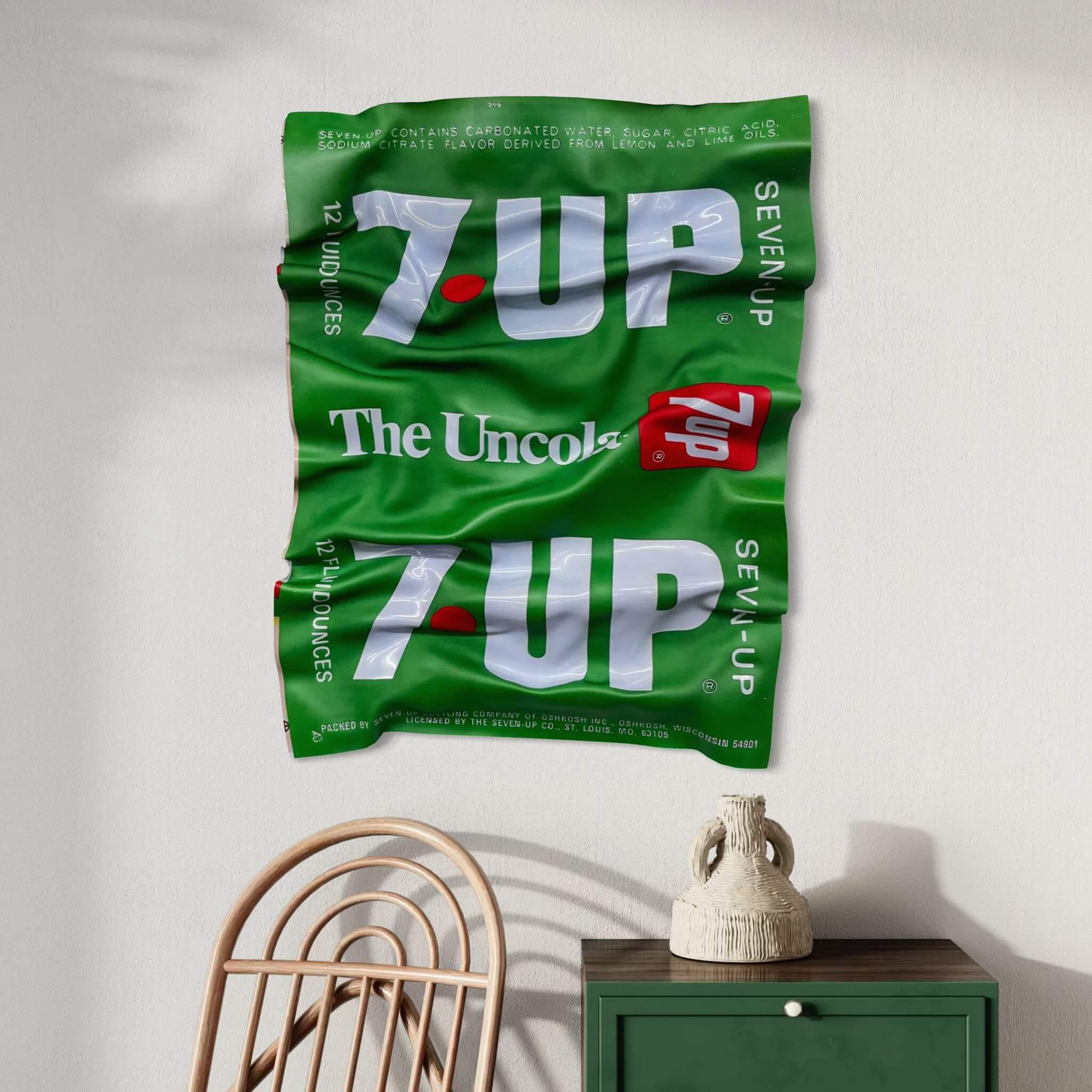 Tableau froissé – 7UP