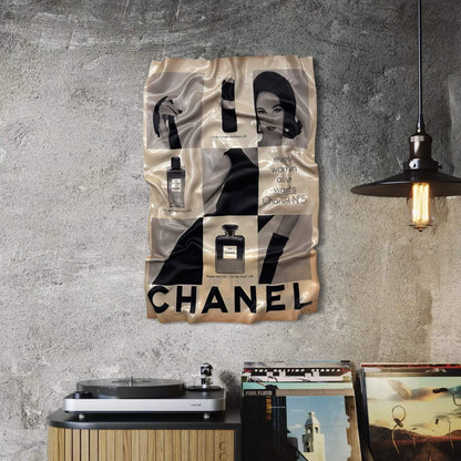 Tableau froissé - Chanel N°5