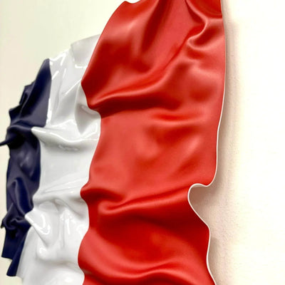 Tableau Déco Drapeau Français – Tableau froissé