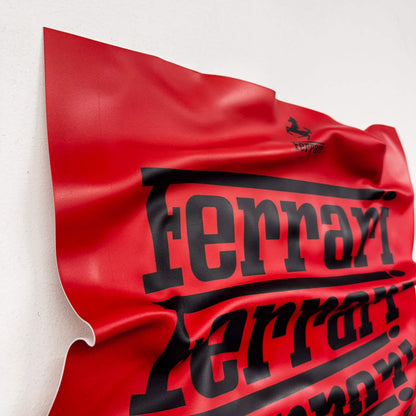 Tableau Déco Ferrari F40 – Tableau froissé