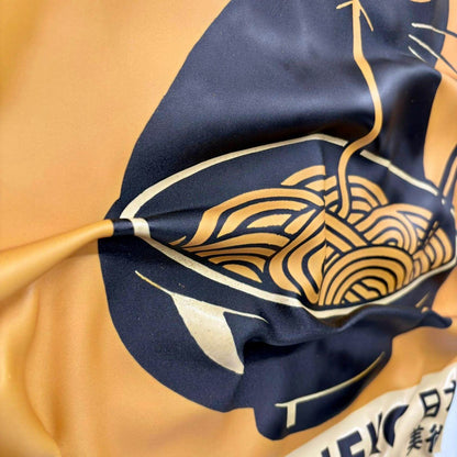 Tableau Déco Kuro Neko Ramen – Tableau froissé