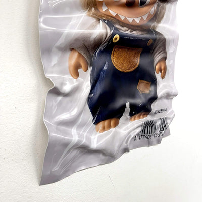 Tableau Déco Labubu – Tableau froissé