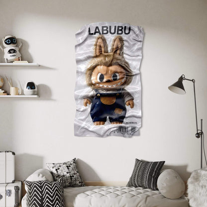 Tableau Déco Labubu – Tableau froissé