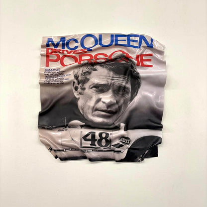 Tableau Déco McQueen x Porsche – Tableau froissé