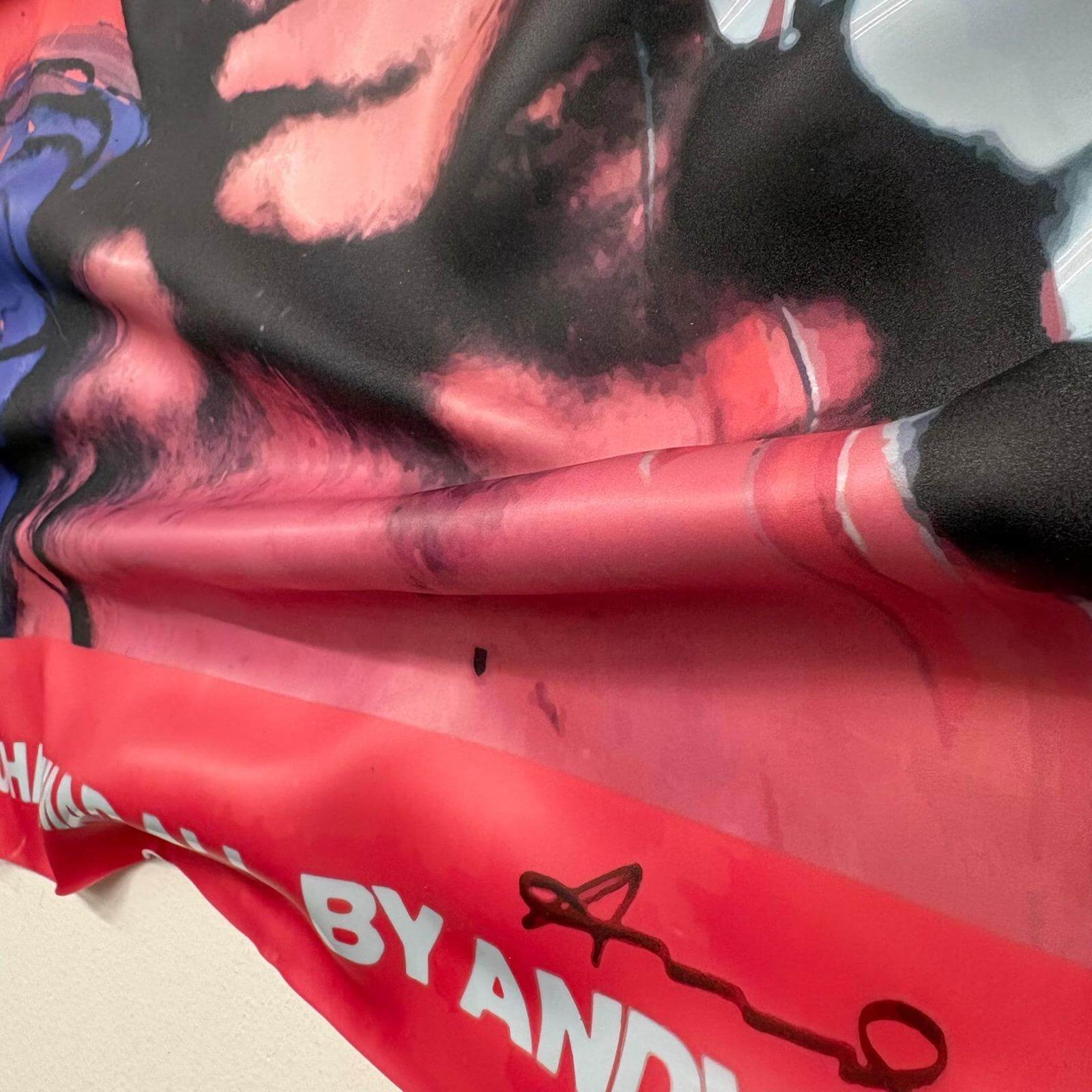 Tableau Déco Muhammad Ali x Warhol – Tableau froissé