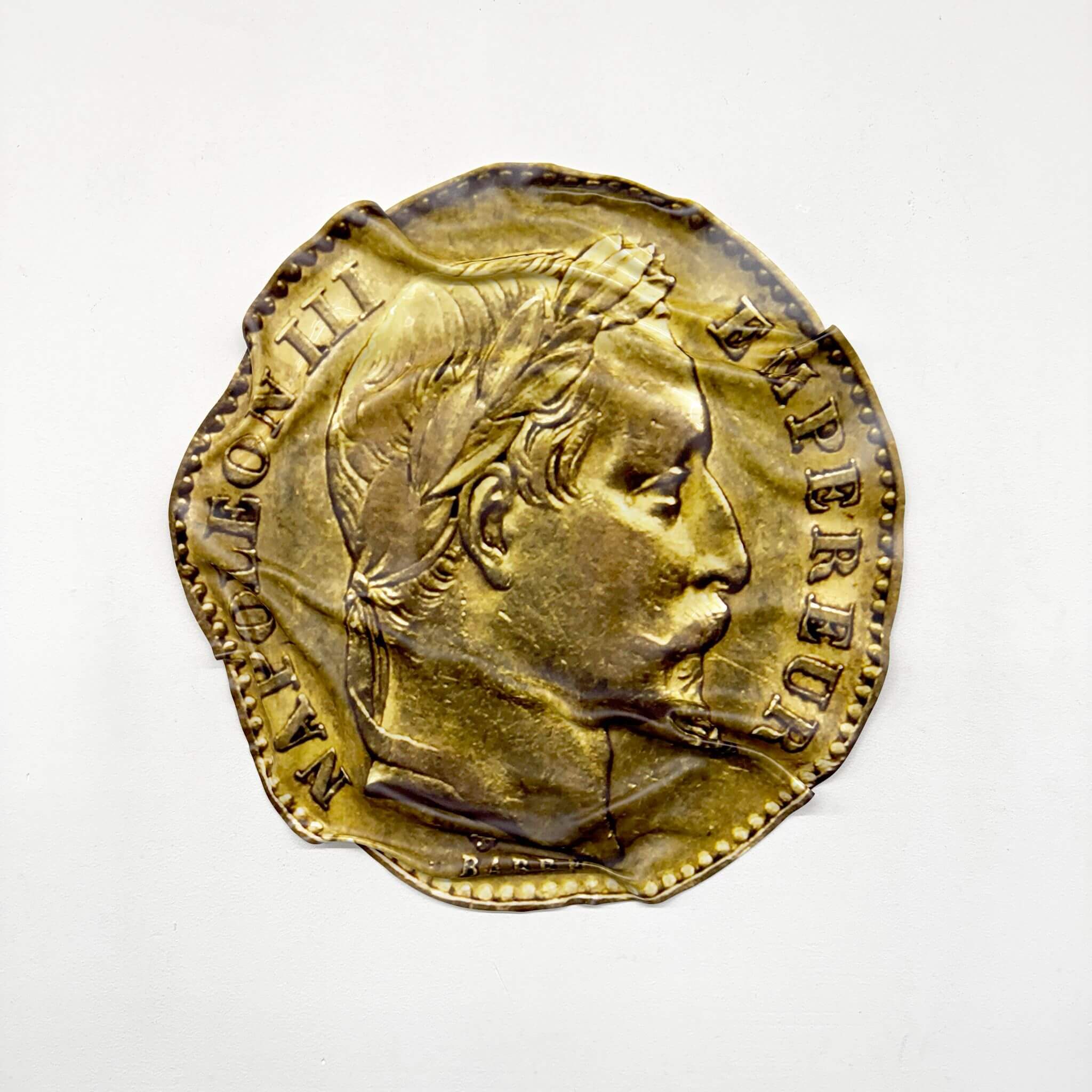 Tableau Déco Pièce “Napoléon III” – Tableau froissé