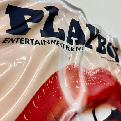 Tableau Déco Playboy Lips Match – Tableau froissé