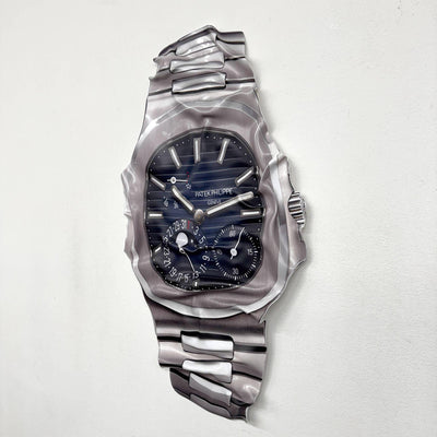 Tableau Déco “Patek Philippe Nautilus” – Tableau froissé