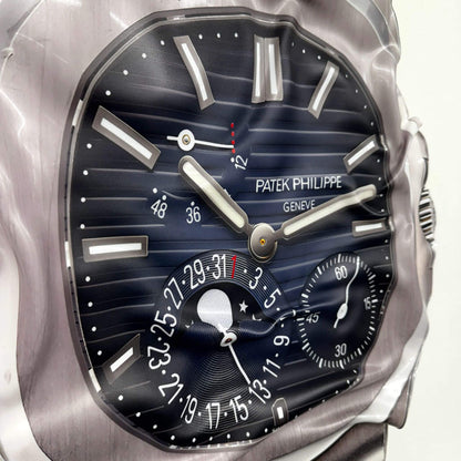 Tableau Déco “Patek Philippe Nautilus” – Tableau froissé