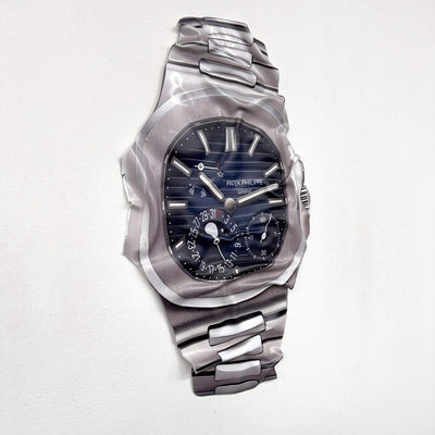 Tableau Déco “Patek Philippe Nautilus” – Tableau froissé