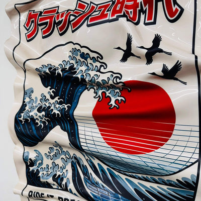 Tableau Déco “Ride the Wave” – Tableau froissé