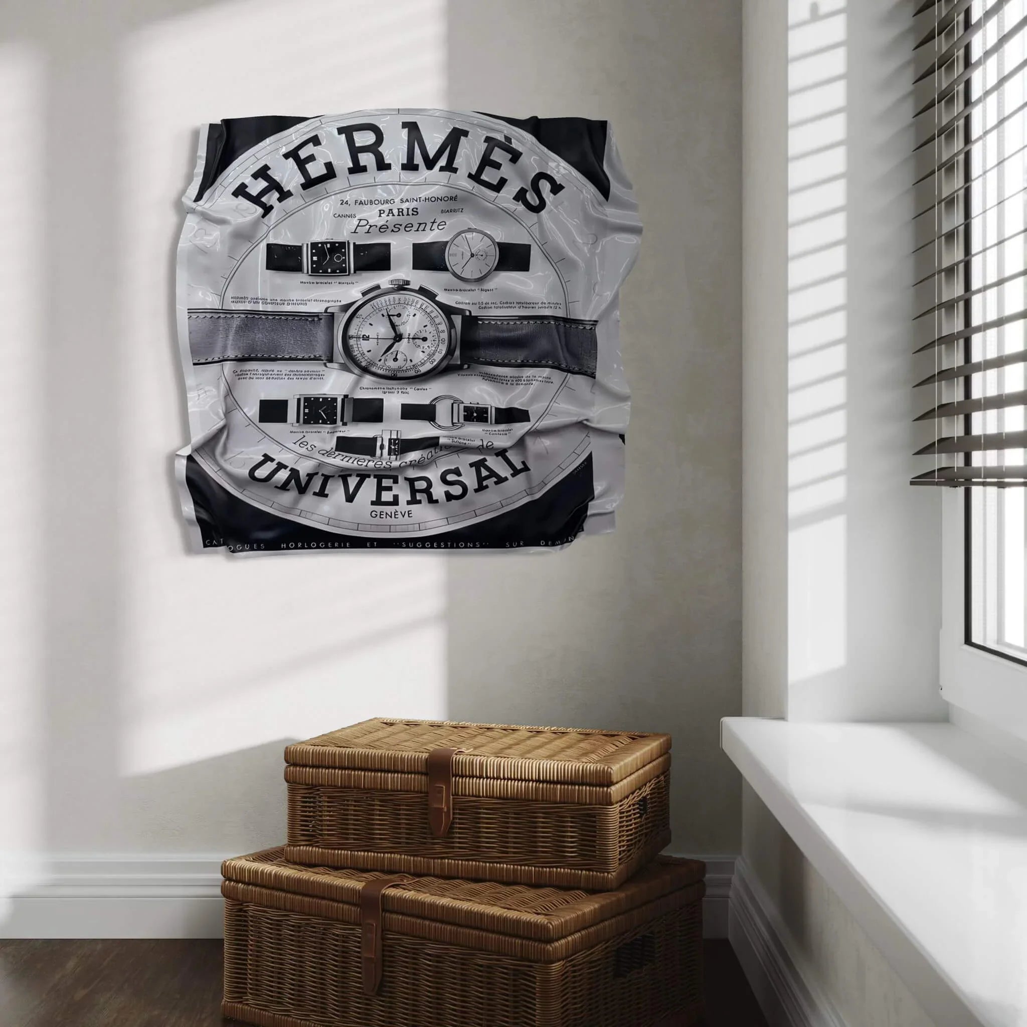 Tableau froissé – Hermès Universal