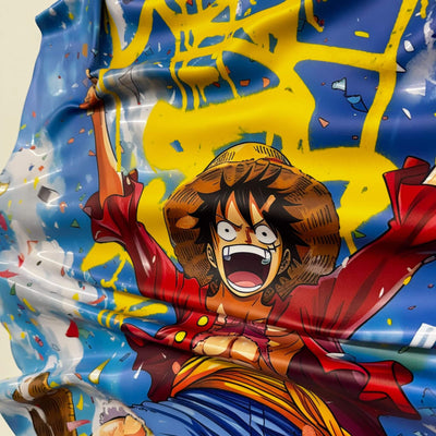 Decorative Painting One Piece "Luffy - Joy and Victory" - Crumpled Art