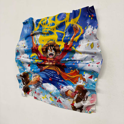 Tableau froissé One Piece "Luffy - Joie et Victoire"