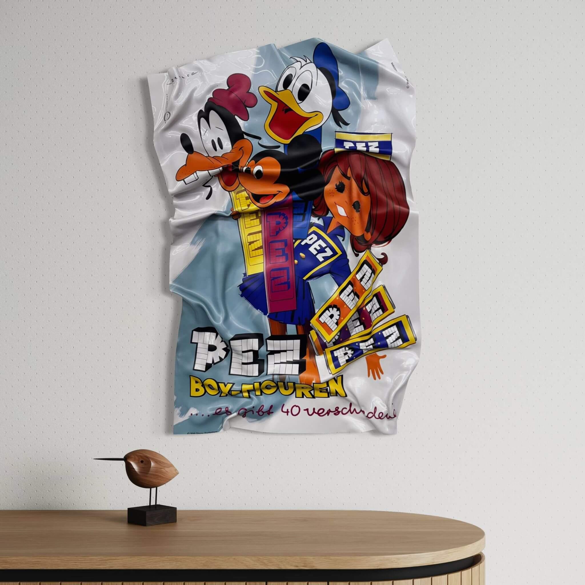 Tableau froissé – PEZ Disney