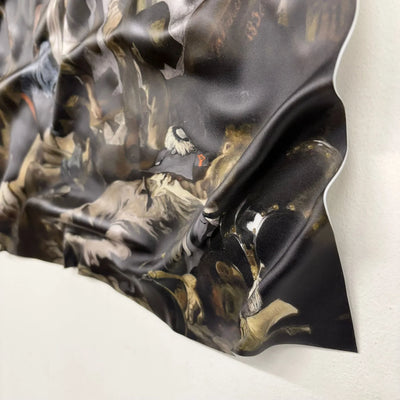 Tableau Déco “La Liberté guidant le peuple” – Tableau froissé