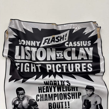 Tableau froissé – Fight Night "Liston vs Clay"