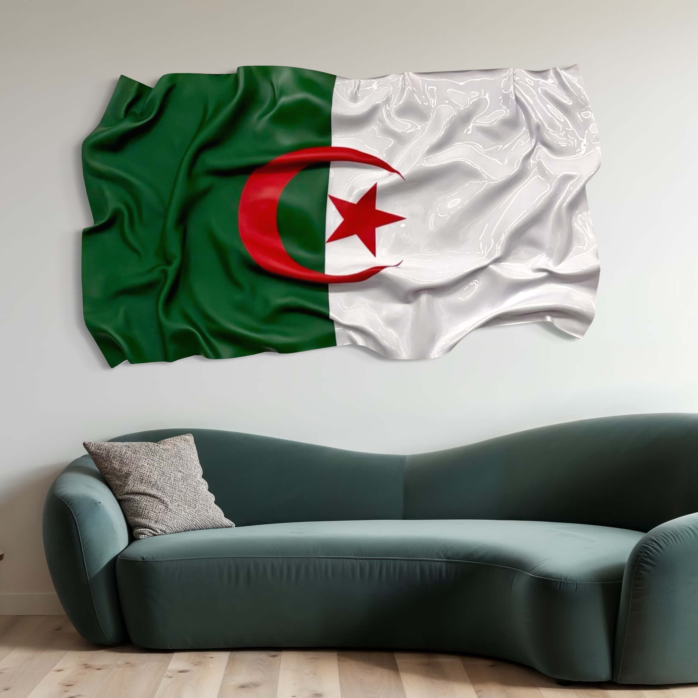 Zerknittertes Tableau - Deutscher Flagge