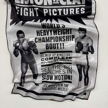 Tableau froissé – Fight Night "Liston vs Clay"