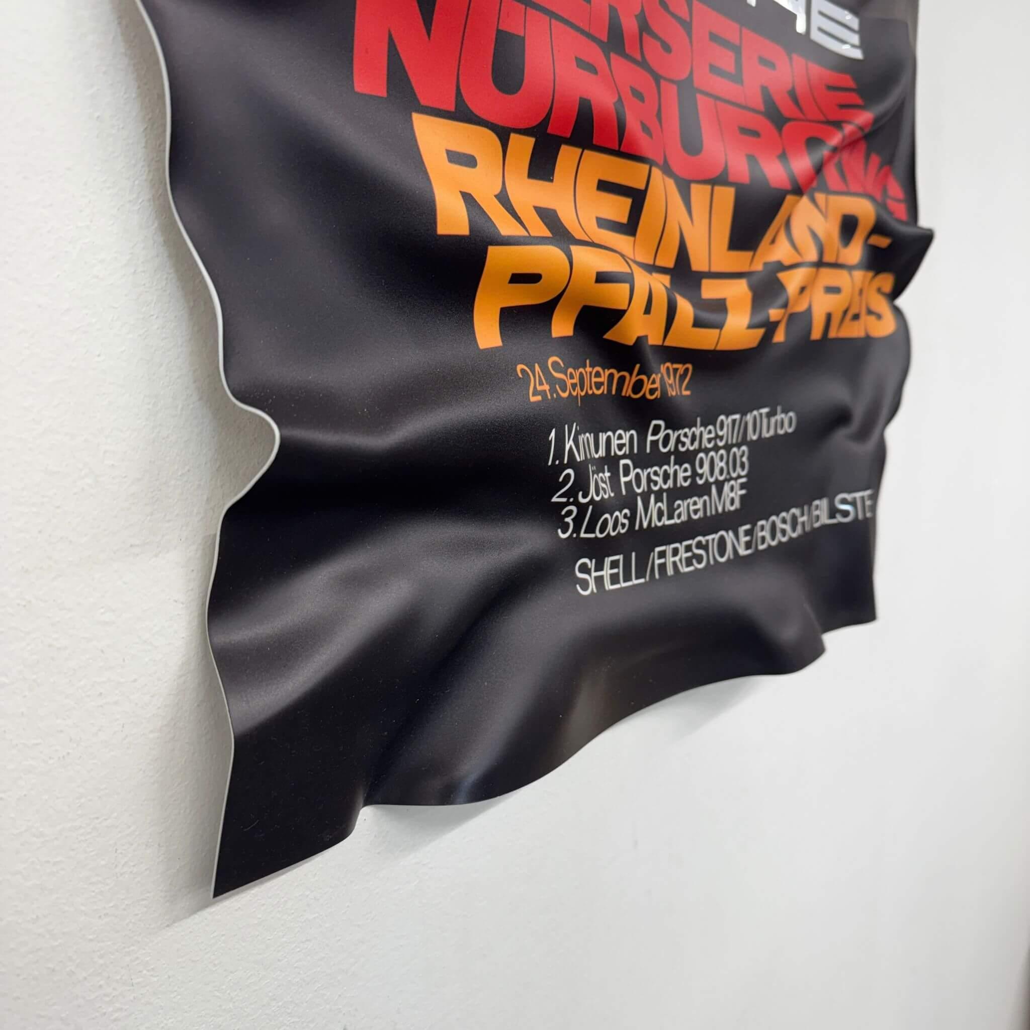 Tableau froissé – Porsche Nürburgring 1972