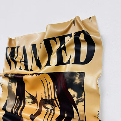 Tableau Déco One Piece "Shanks Le Roux" - Tableau froissé