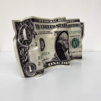 Tableau froissé – Billet 1 Dollar George Washington