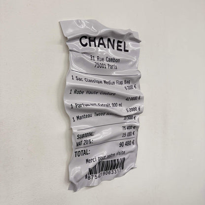 Tableau froissé – Chanel Paris