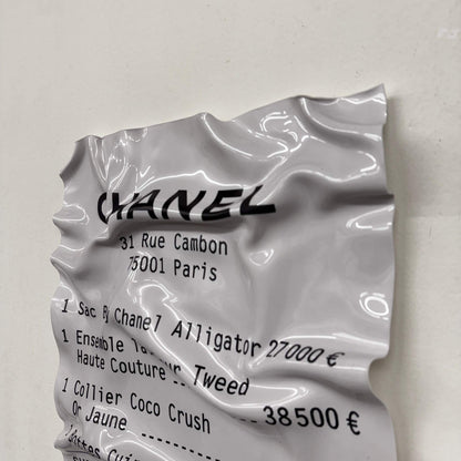 Tableau froissé – Chanel Rue Cambon