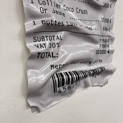 Tableau froissé – Chanel Rue Cambon