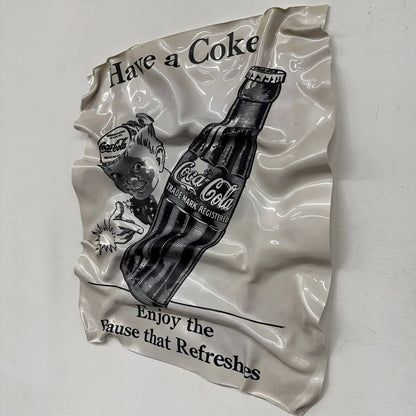 Tableau froissé – Coca-Cola Vintage