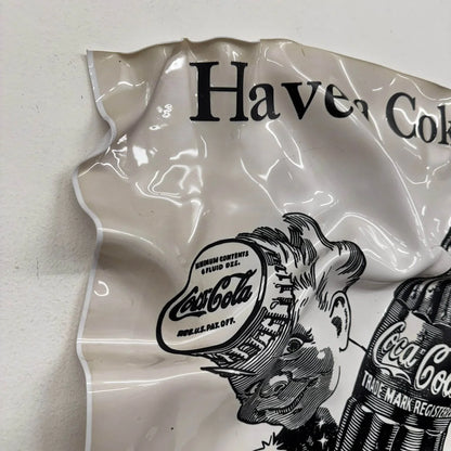 Tableau froissé – Coca-Cola Vintage