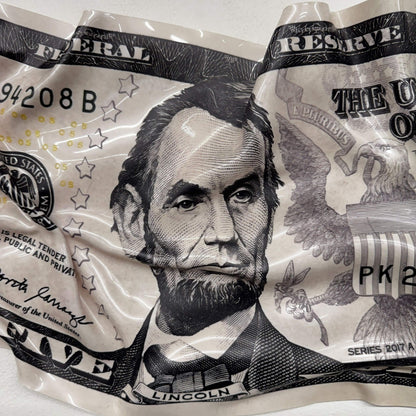 Tableau froissé – Lincoln 5$