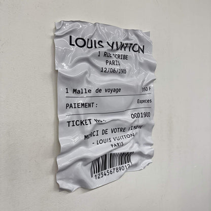 Tableau froissé – Louis Vuitton 1900