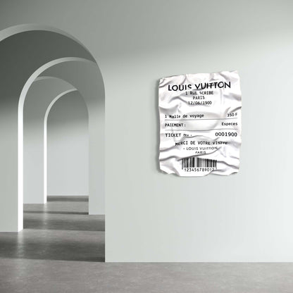 Tableau froissé – Louis Vuitton 1900