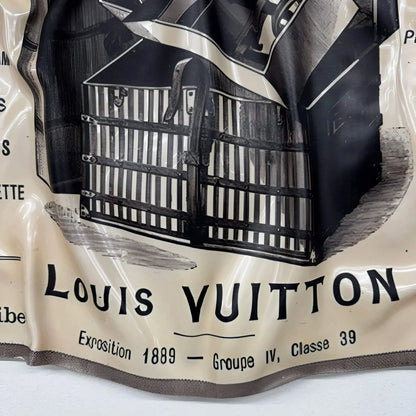 Tableau froissé – Louis Vuitton Vintage Paris Londres
