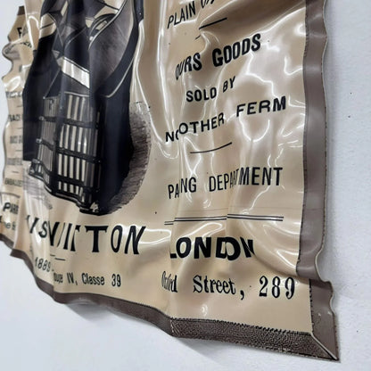 Tableau froissé – Louis Vuitton Vintage Paris Londres