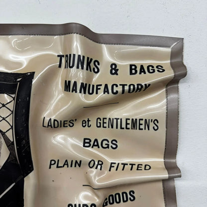 Tableau froissé – Louis Vuitton Vintage Paris Londres