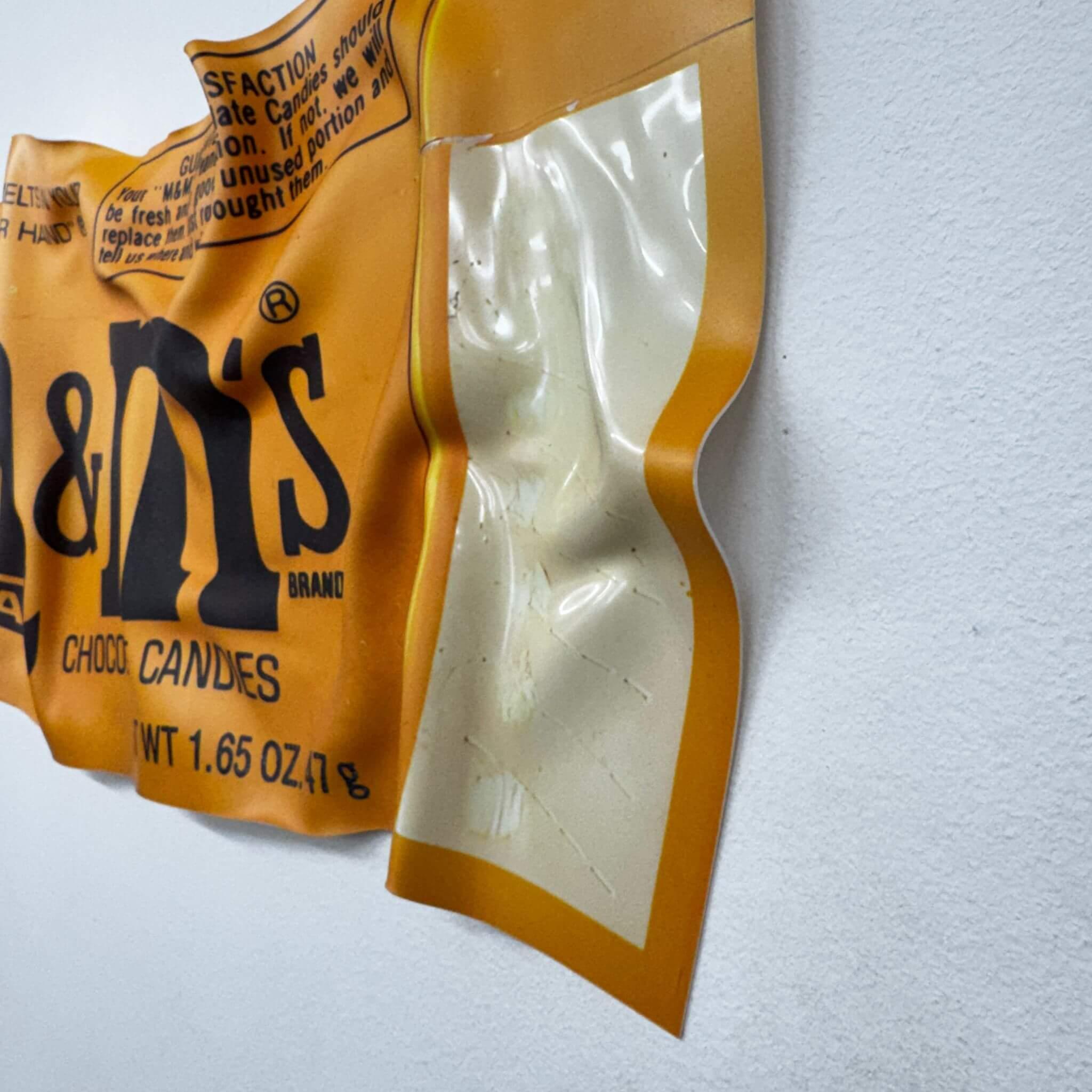 Tableau froissé – M&M’s Peanut