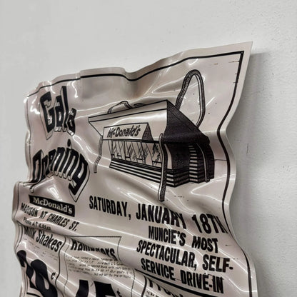 Zerknittertes Tableau – McDonald’s Galaeröffnung