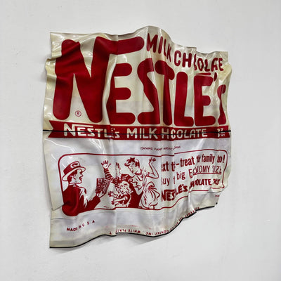 Tableau Déco Nestlé Vintage - Tableau froissé