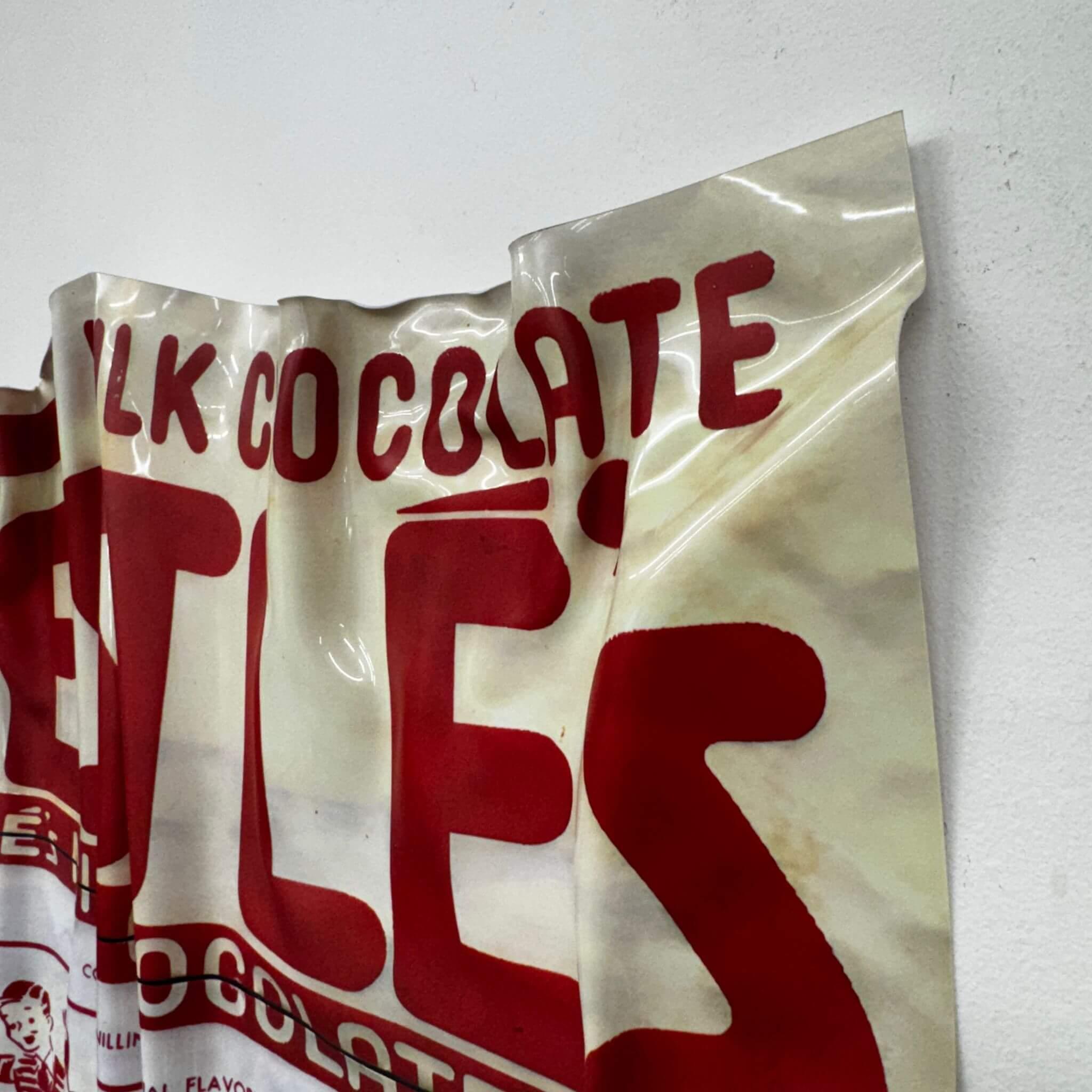 Tableau froissé – Nestlé Vintage Milk Chocolate