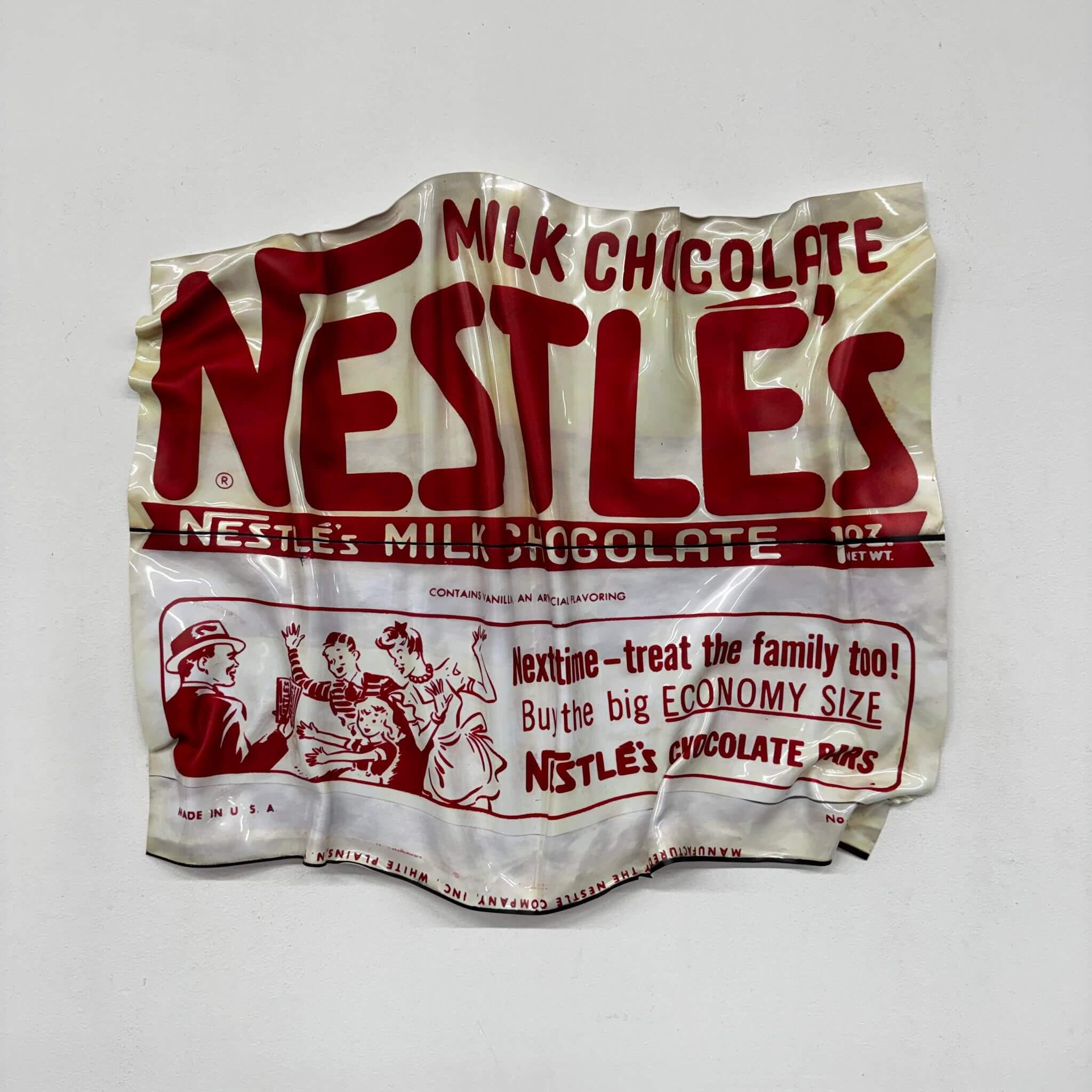 Tableau froissé – Nestlé Vintage Milk Chocolate